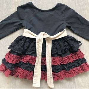 MUSTARD PIE 12m Ruffles Pant Set with Bow Size